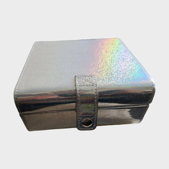 Iridescent Glam Pouches and Jewelry Box Set - 3 pcs - Picture 8 of 13